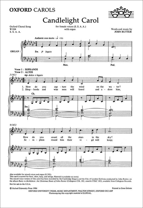 Candlelight Carol